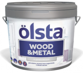 WOOD & METAL Краска по дереву и металлу. 