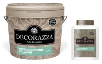Decorazza Struttura + Legante (Высокопрочный материал с эффектом бетона, крупная фракция)