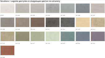Decorazza Struttura + Legante (Высокопрочный материал с эффектом бетона, крупная фракция)